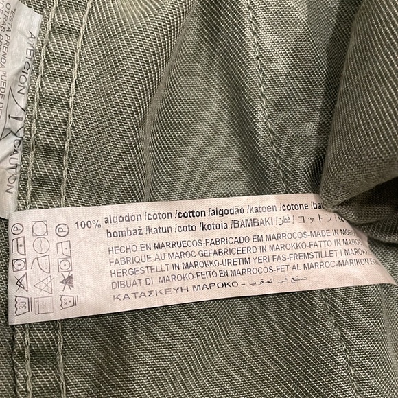 Zara trf women jacket green size s/m - Picture 4 of 9